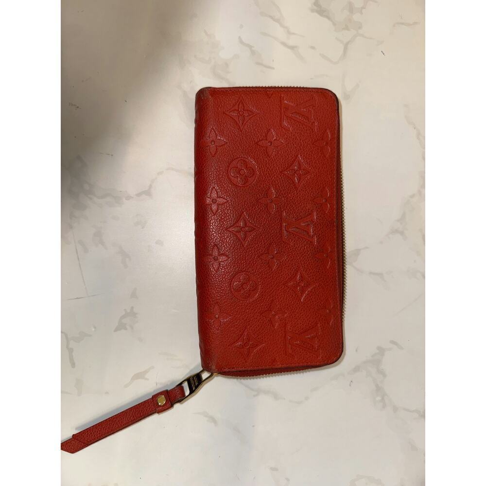 Louis Vuitton Zippy Wallet in Monogram Empreinte Leather - Good Condition - Picture 1 of 5